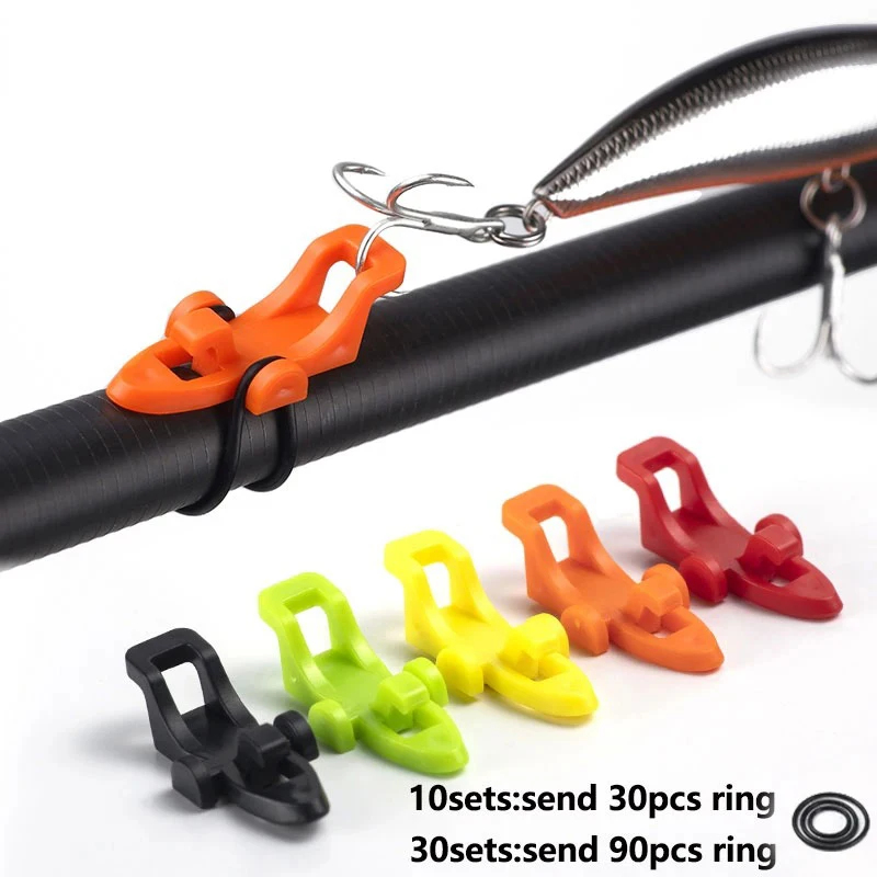 Fishing Hook Jig - 10 шт. Держатели для рыболовных крючков