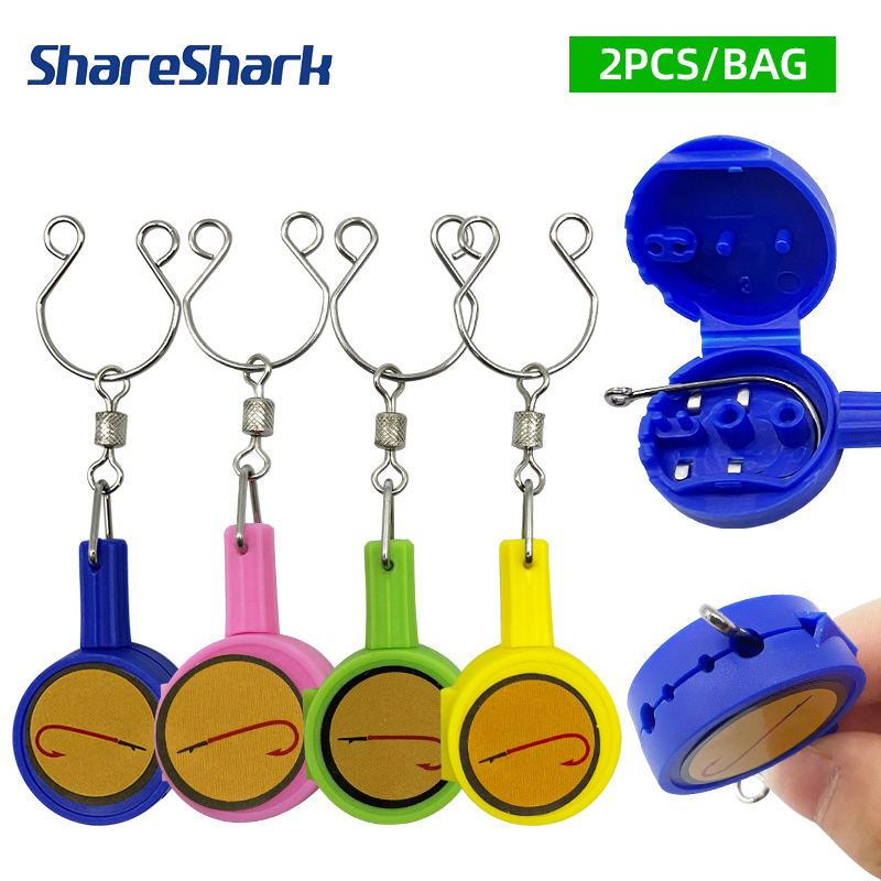 Fishing Hook Stainless Steel - ShareShark 2 шт./упак. Инструмент для быстрого