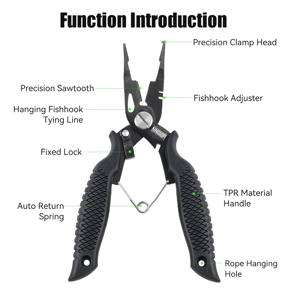 Рыболовные плоскогубцы Kingdom – обзор и цена Fishing Hook Stainless Steel